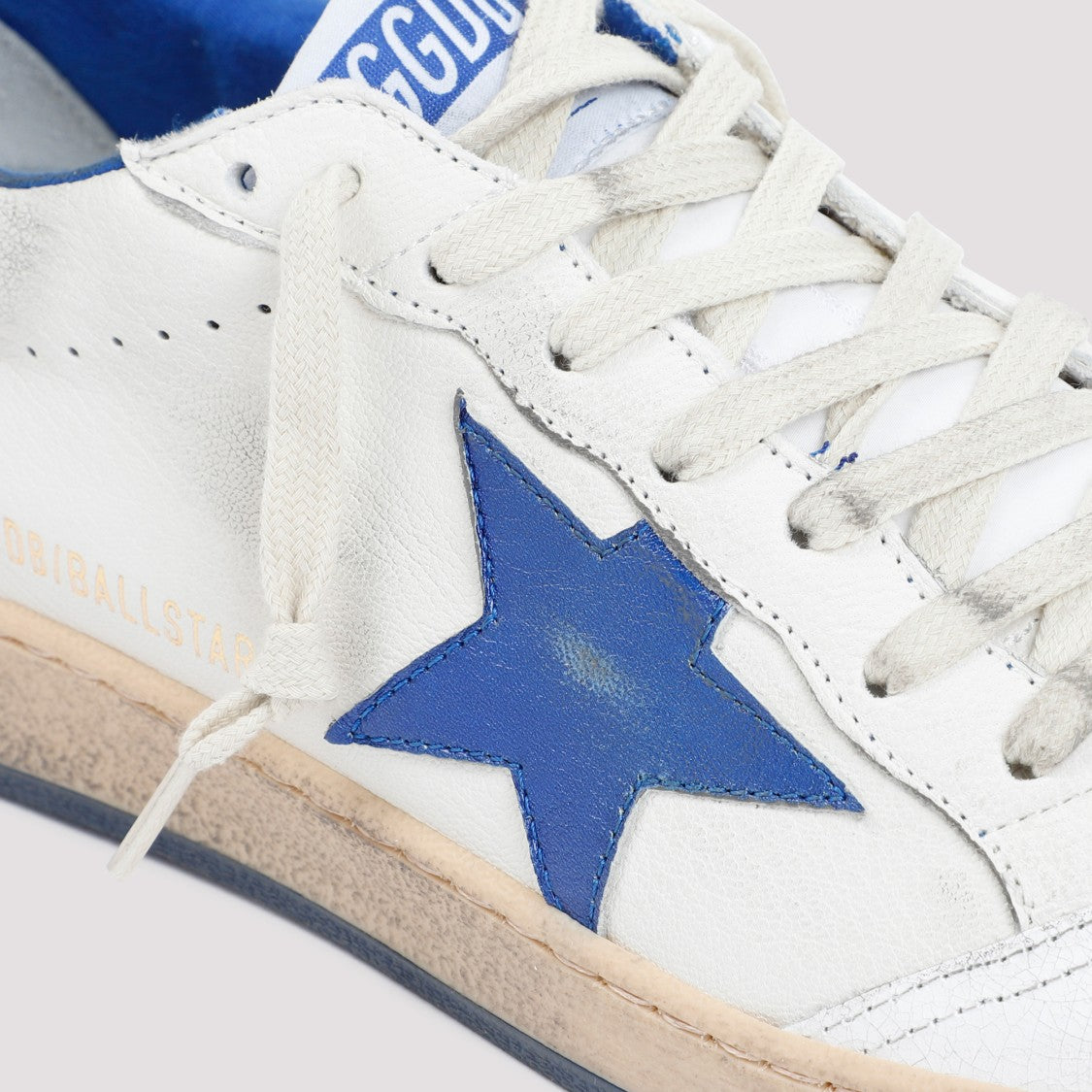 Golden Goose Luxe White Leather Sneakers
