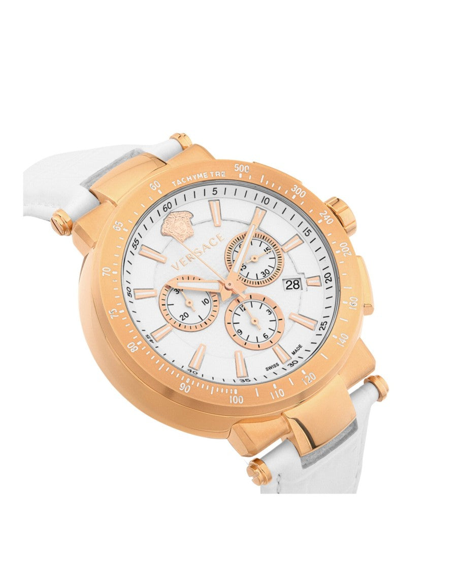 Versace Mystique Chrono Strap Watch