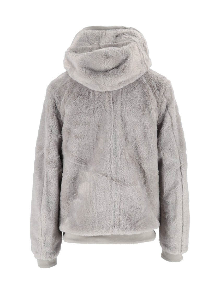 K-Way Deva Light Spacer Fur Reversible Plush Double Jacket