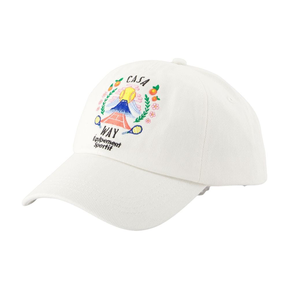 Casablanca Casa Way Mountain Cap - Cotton - White