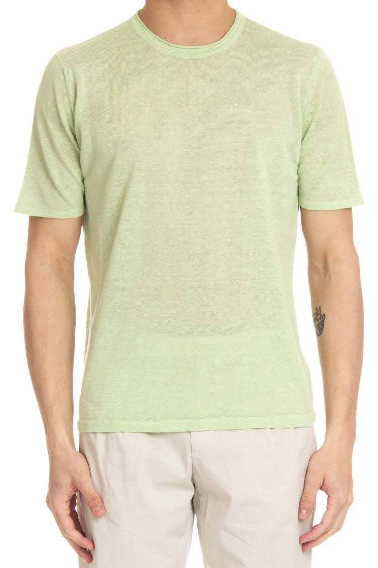Roberto Collina Pure Linen T-Shirt