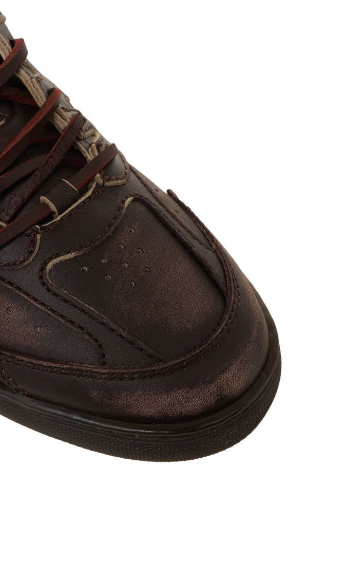 Copenaghen Suede Sneakers With Synthetic Fur Lining