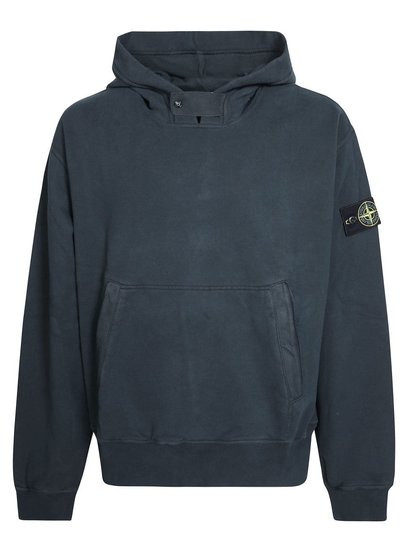Stone Island Hoodie Sweater Relaxed-Fit Patch Hoodie