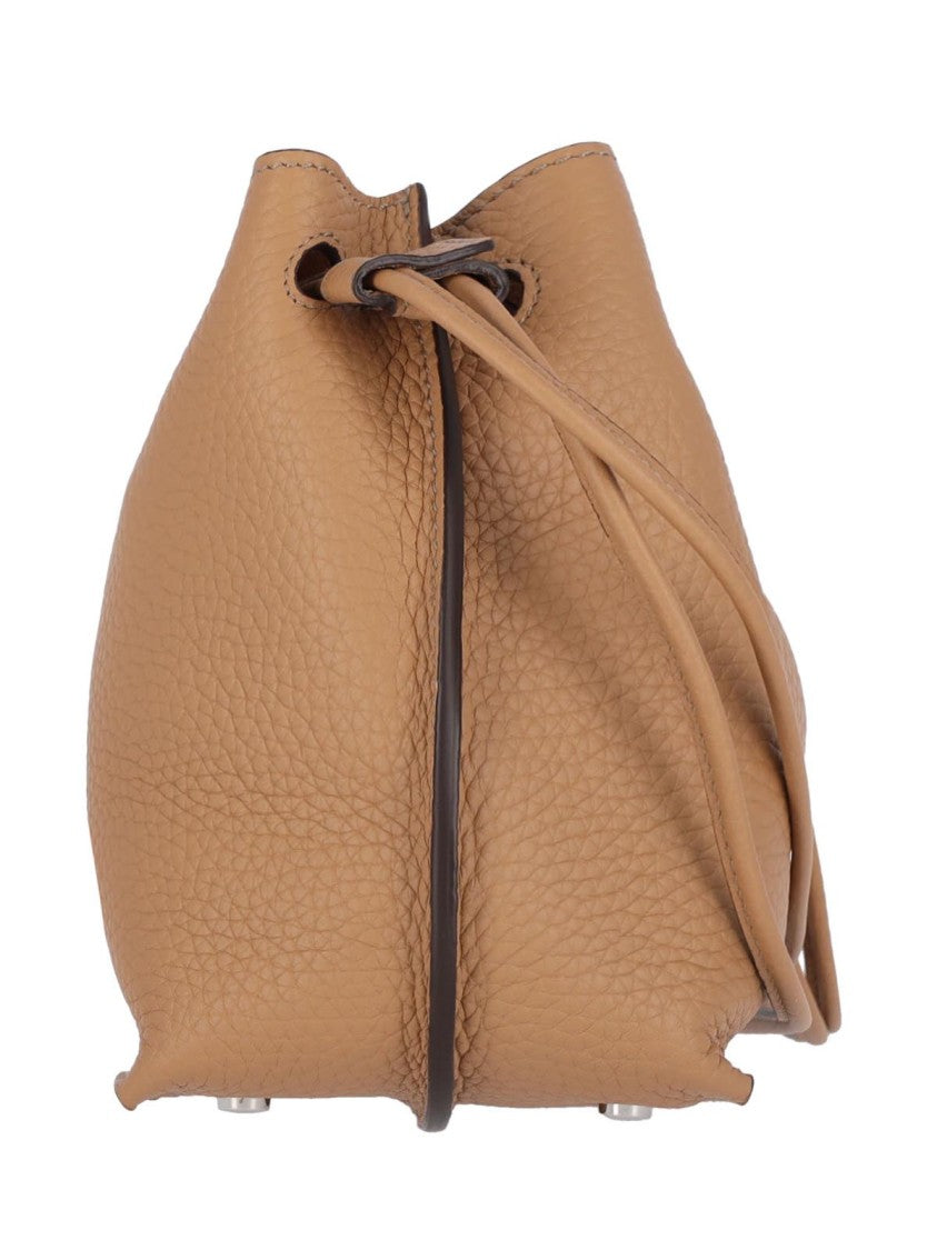 Tod's Micro Bucket Bag With Drawstring Closure