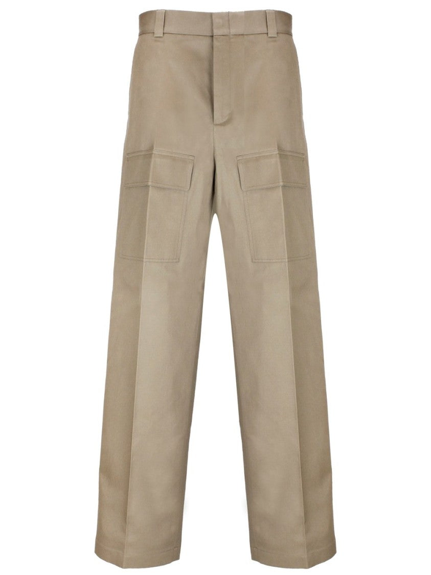 Gucci Relaxed Fit Cargo Pants With Spacious Side Pockets