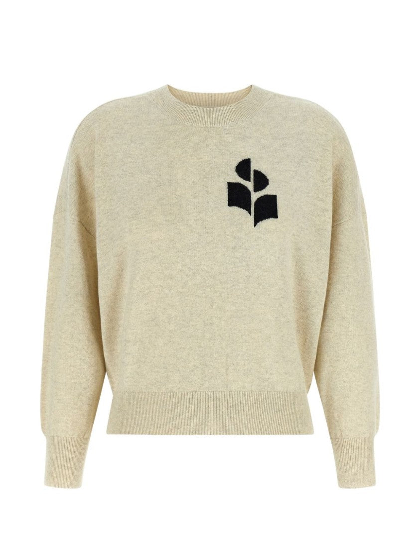 Isabel Marant Étoile Marisans Intarsia-Knit Dropped-Shoulder Sweater