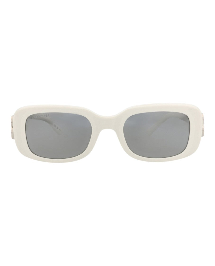 Balenciaga Square-Frame Recycled Acetate Sunglasses With Cutout Accents