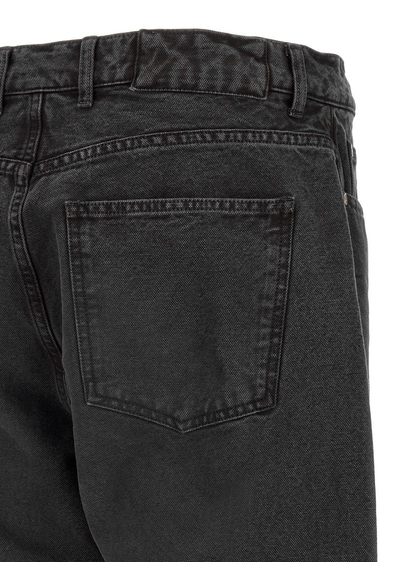 Mfpen 'Modified' Vintage-Effect Organic Denim Jeans