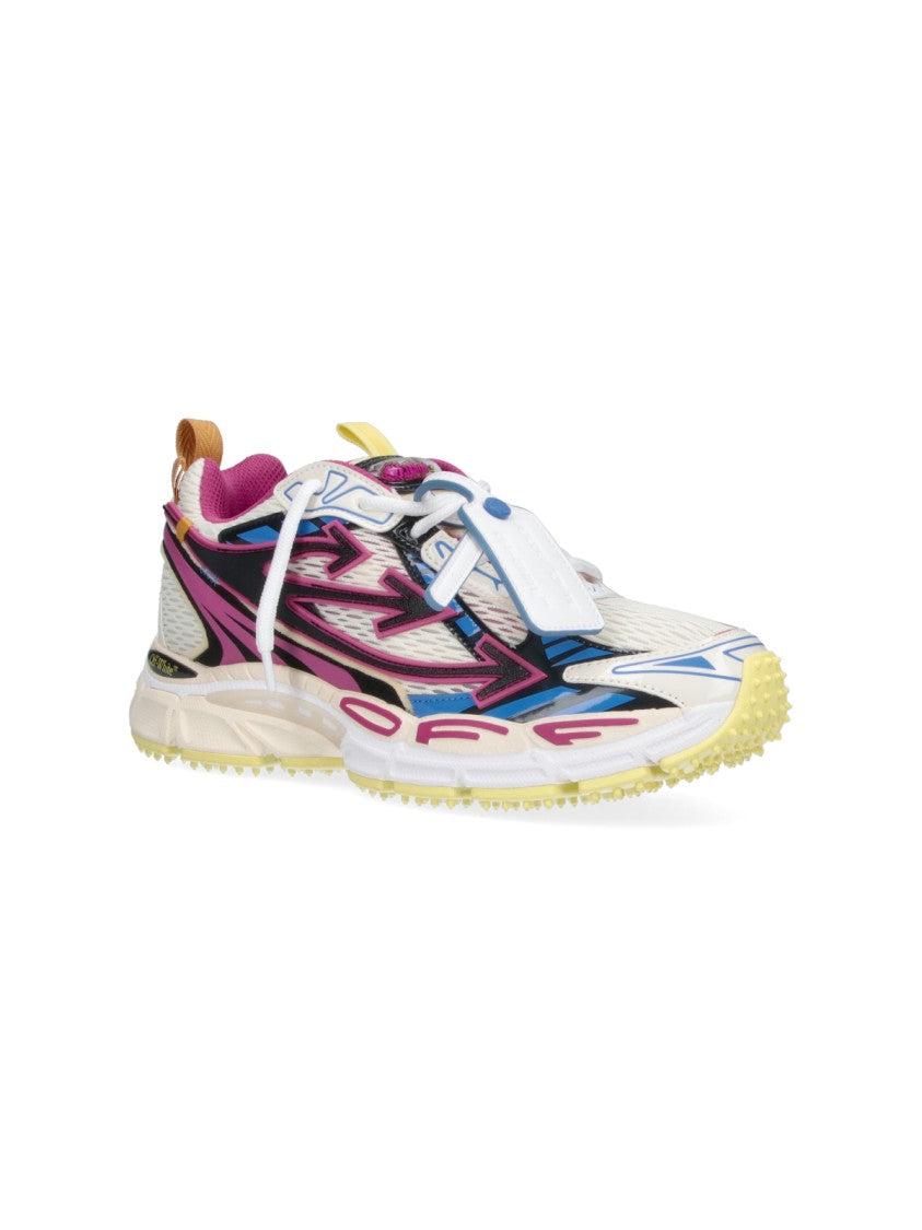 Off-White White Dynamic Graphic Accents Sneakers