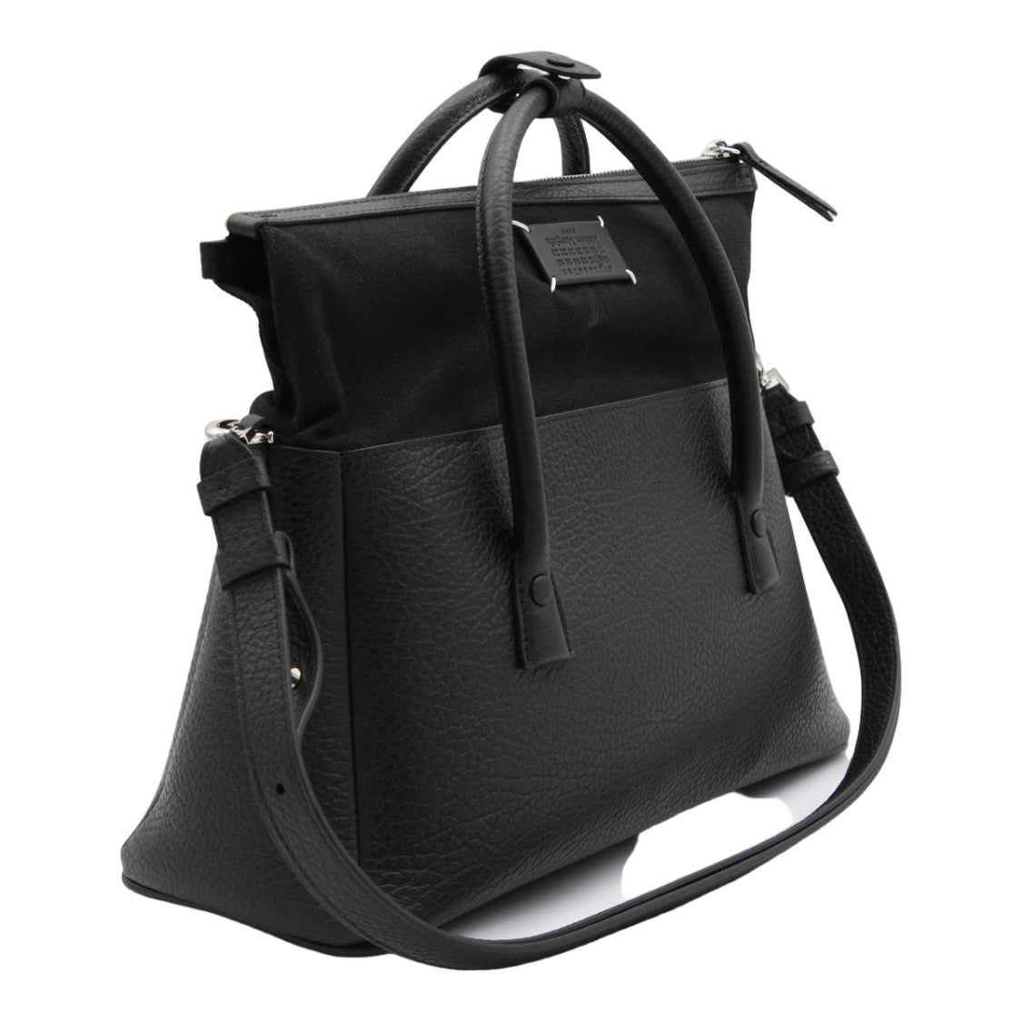 Maison Margiela Structured Handbag With Textured Leather