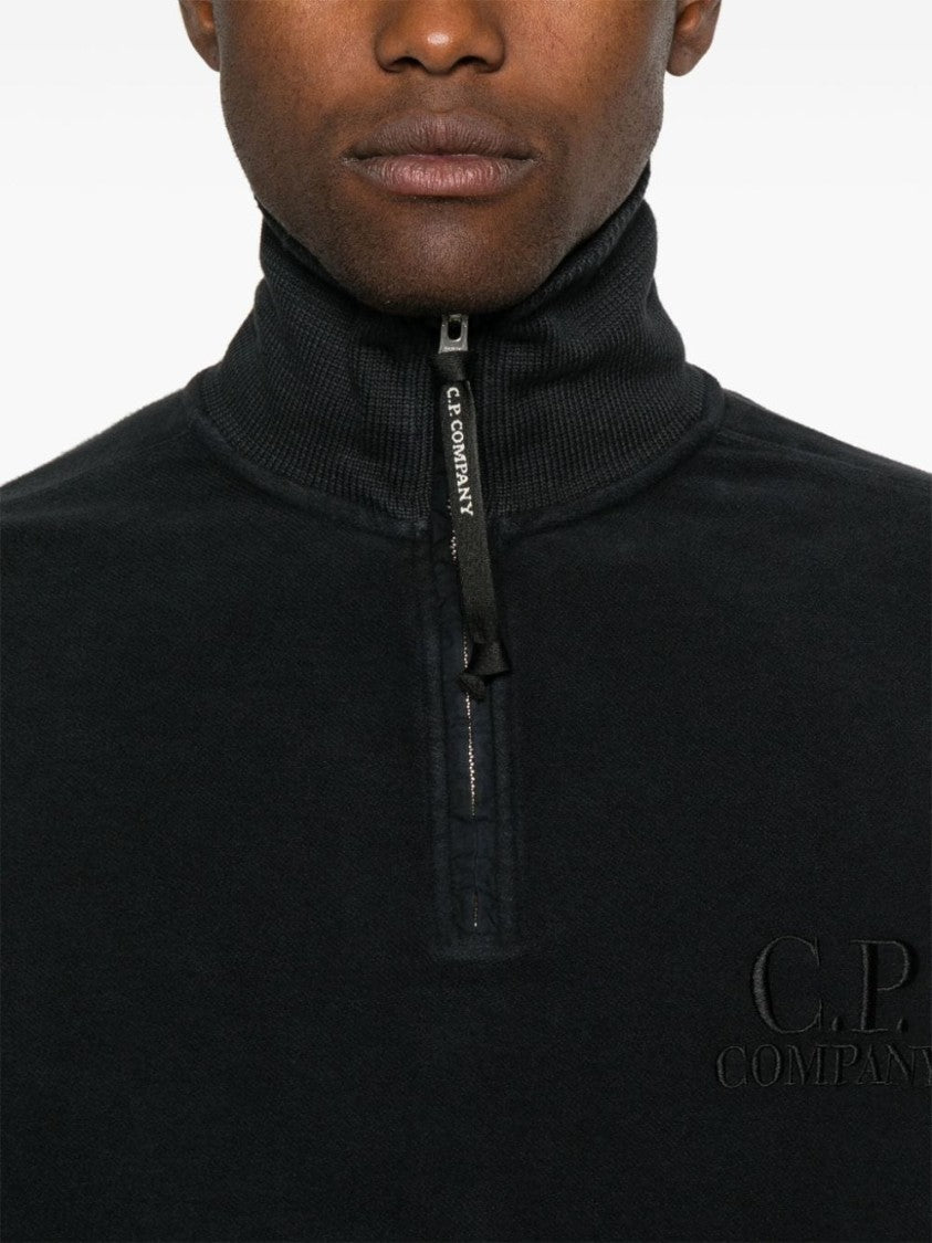 C.P. Company Logo-Embroidered Sweatshirt