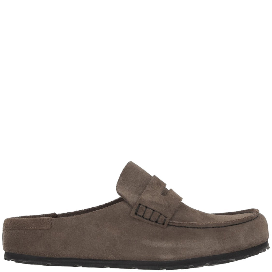 Birkenstock Naples Wrapped Loafers With Exposed Stitching And Eva Sole