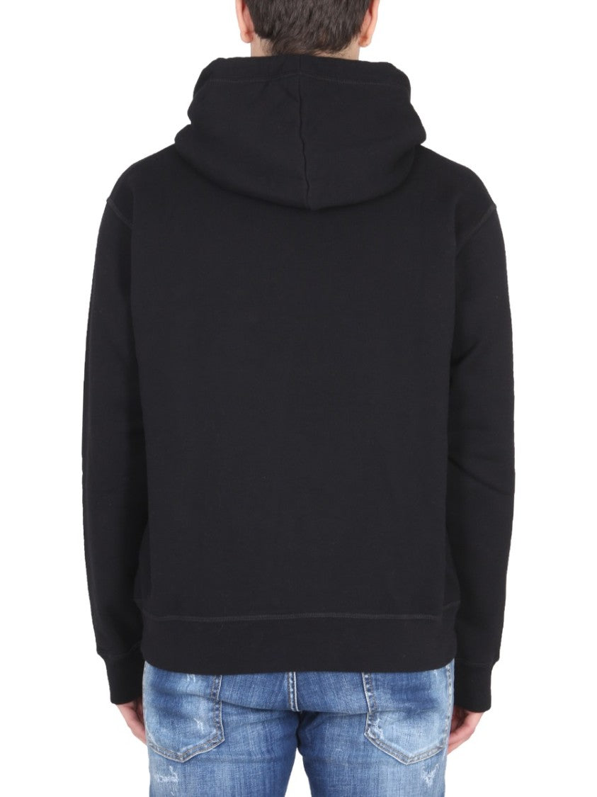 Dsquared2 Relaxed-Cut Hooded Sweatshirt