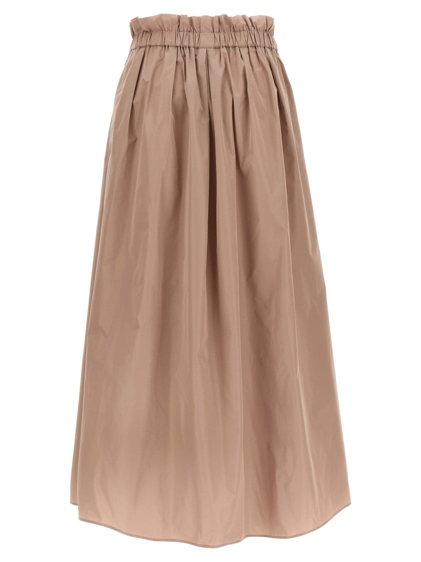 Herno New Techno Taffeta Skirt
