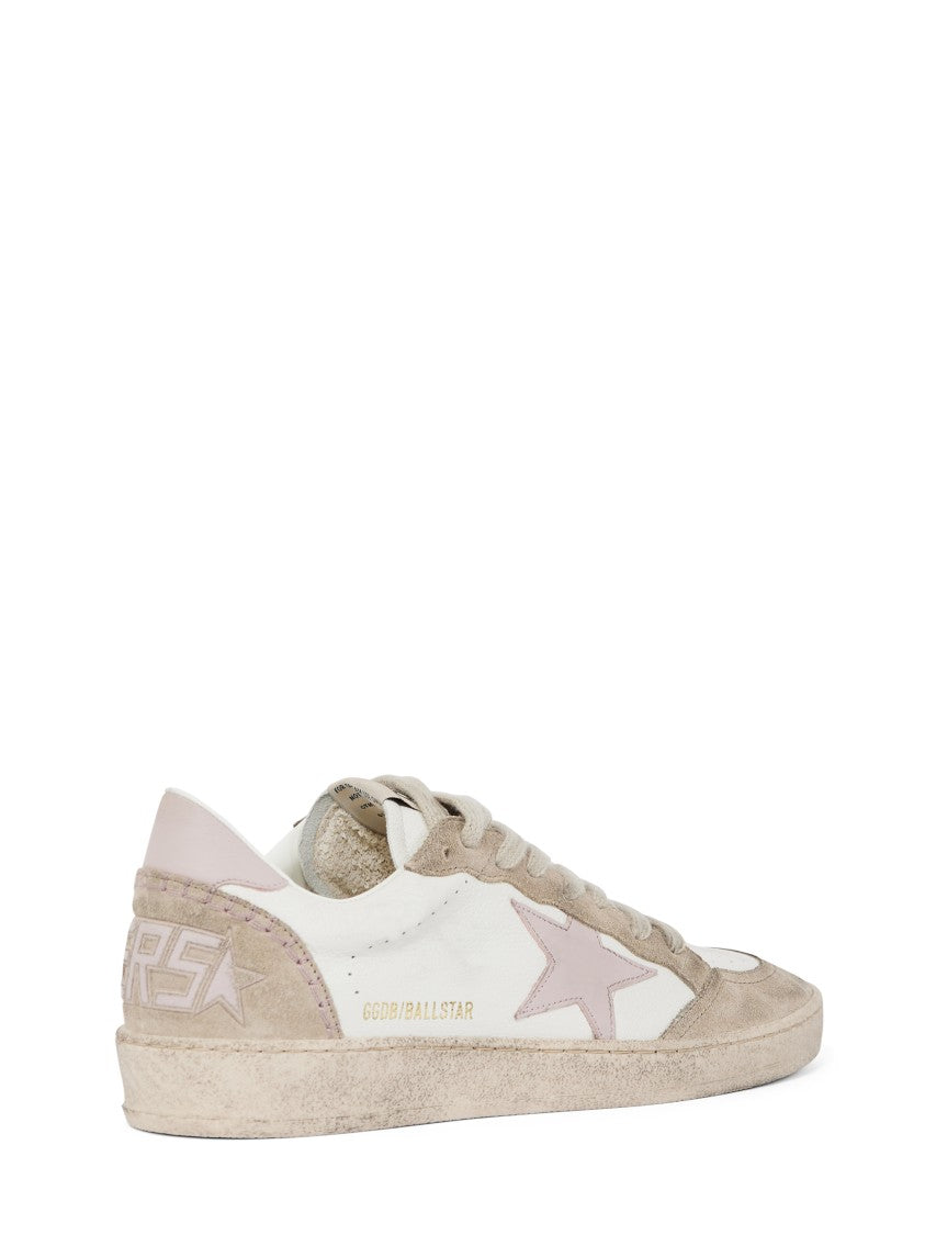 Golden Goose Nappa Leather Sneakers With Suede Toe