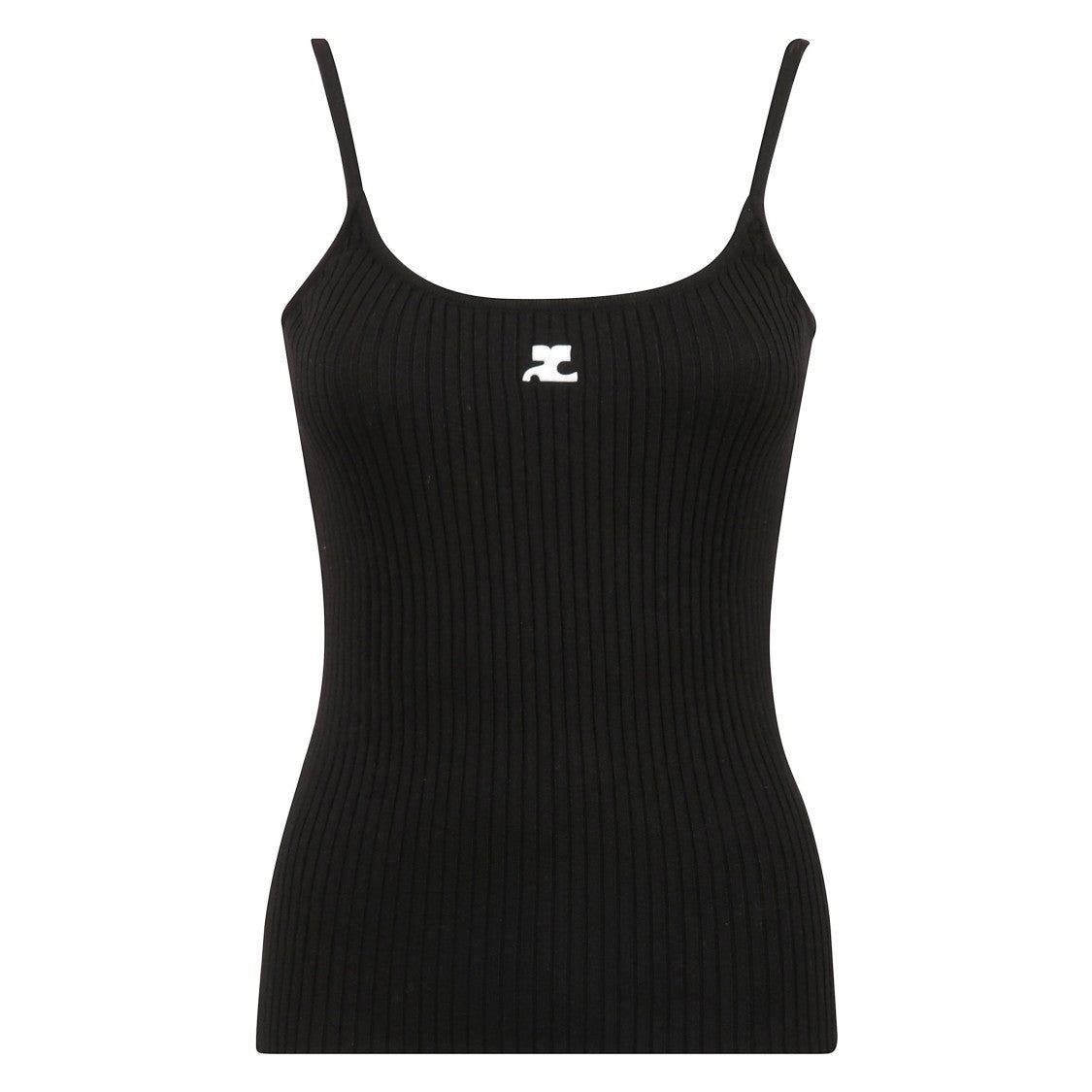 Courrèges Ribbed Tank Top