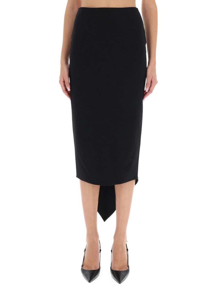 The Latest Bree Asymmetrical Midi Skirt