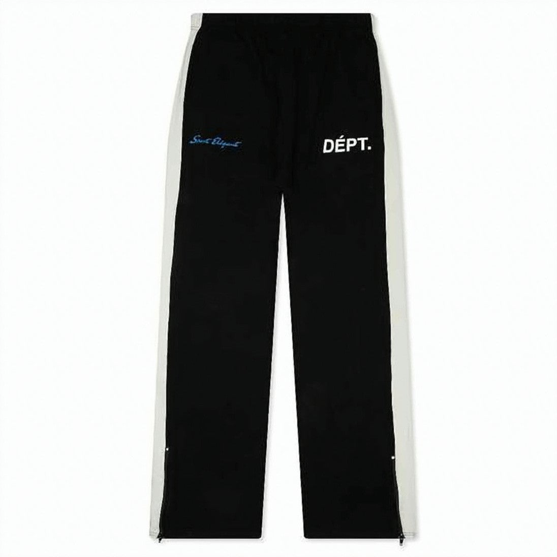 Gallery Dept. Straight-Leg Jogger Pants With Contrasting White Side Stripes