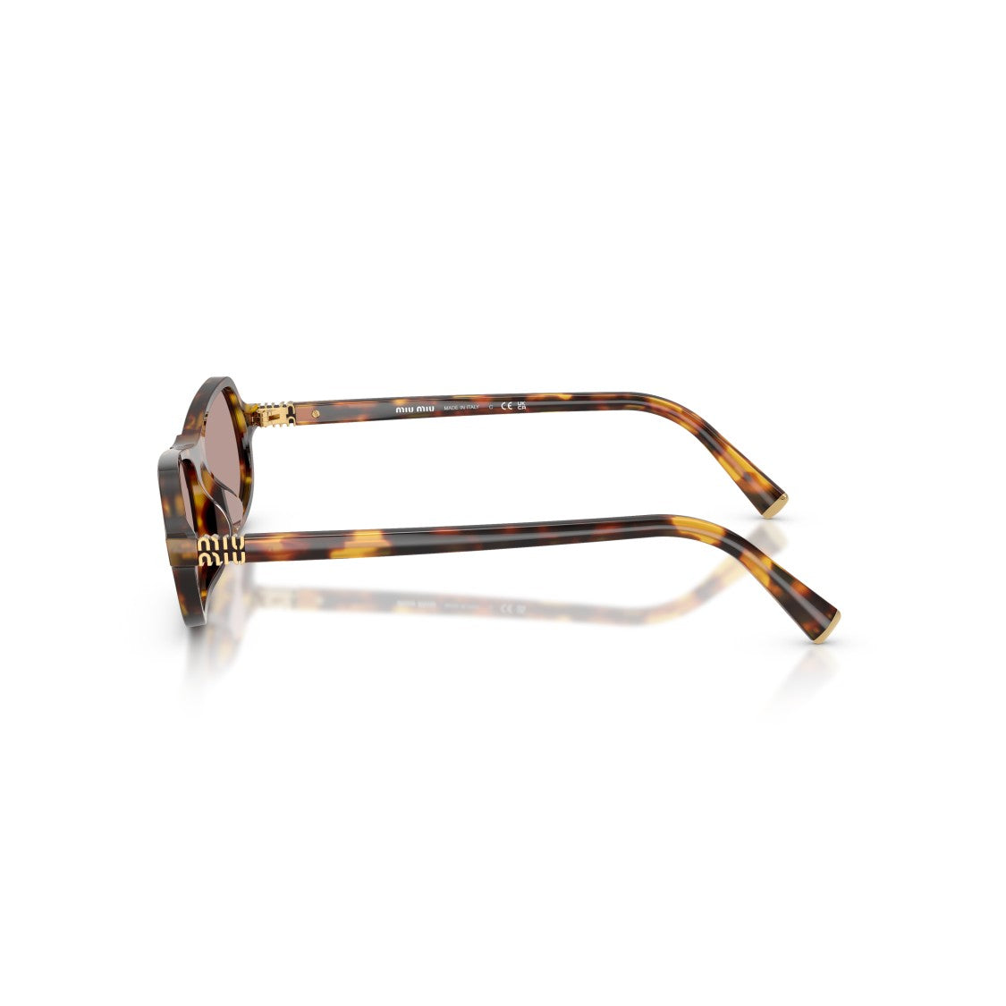 Miu Miu 0Mu B10su Tortoiseshell Acetate Sunglasses