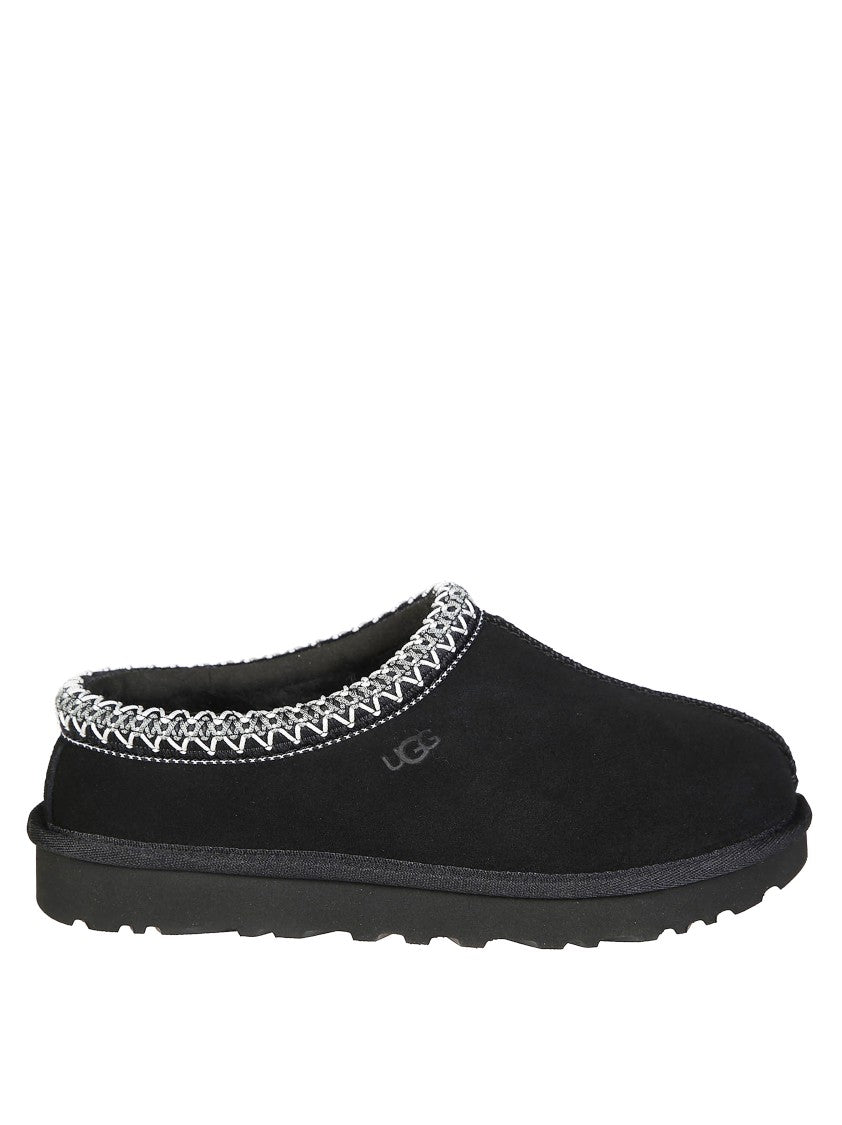 Ugg Tasman Ii Suede Woven Trim Slip-On Flats