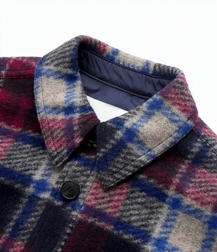 Isabel Marant Plaid Casual Jacket With Button-Up Front