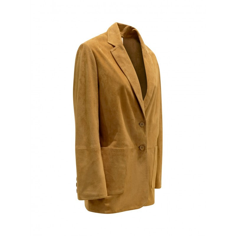 Sword 6.6.44 Sue Hazelnut Suede Jacket