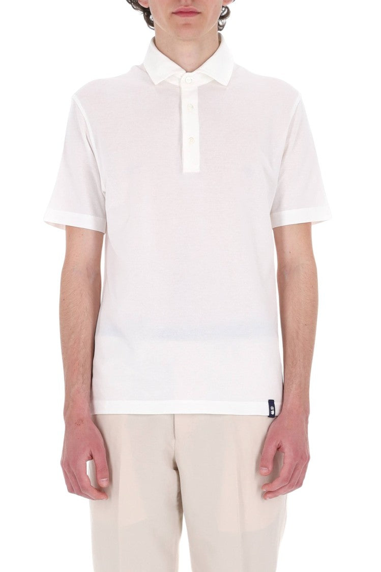 Drumohr Ice Cotton Pure Cotton Polo Shirt