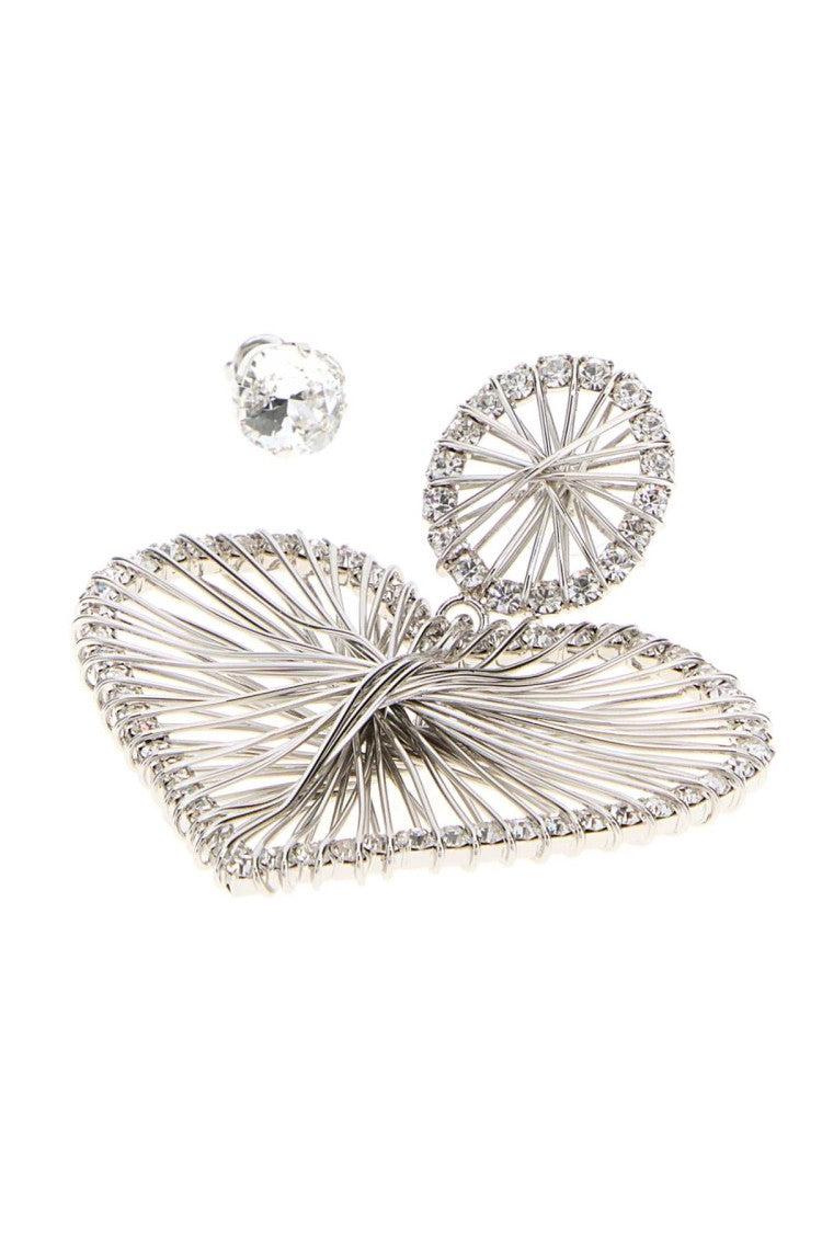 Isabel Marant Silver Metal Earrings