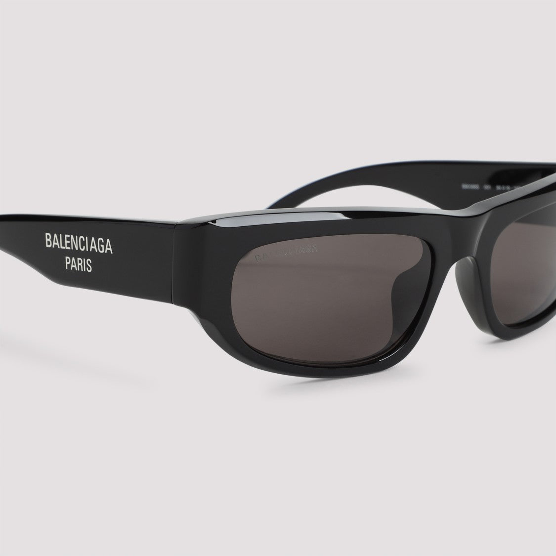 Balenciaga Black Acetate Logo D-Frame Bb0388s Sunglasses