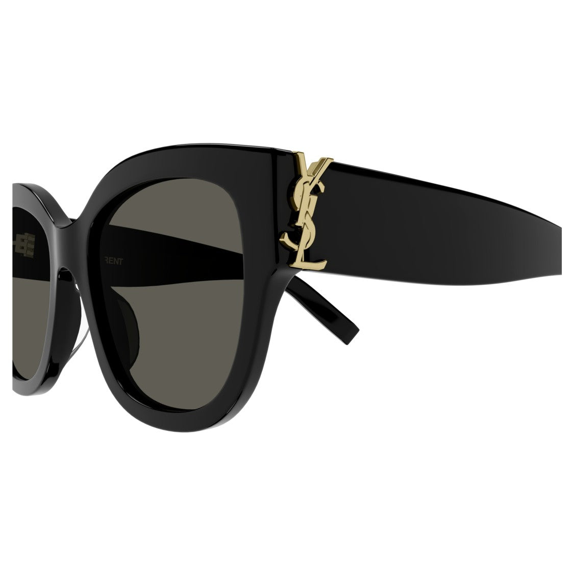 Saint Laurent Sl M95/F Bold Oversized Square Sunglasses With Gold-Tone Detail