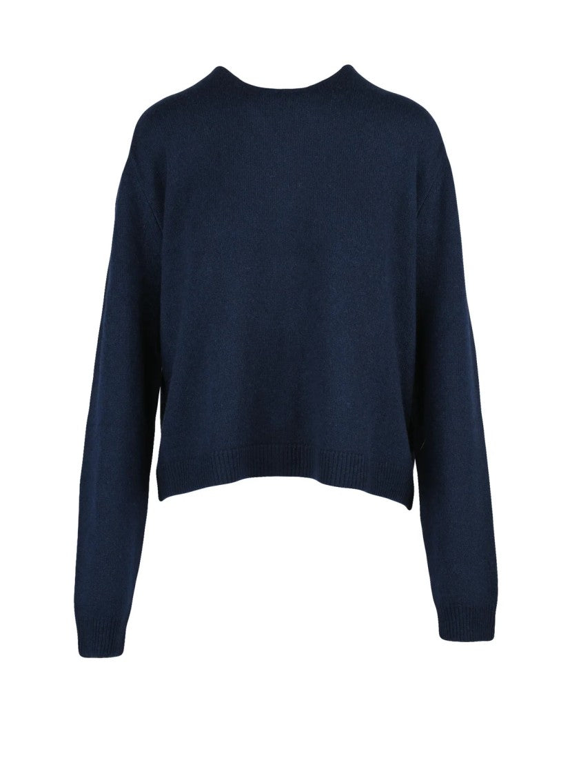Aspesi Chic Pullover With Back Neckline Detail