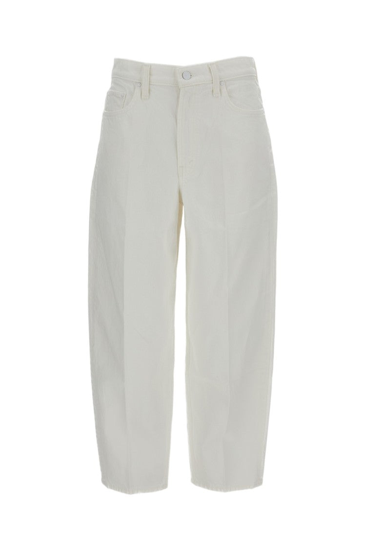 Mother Optic White The Rabbit Hole Denim Jeans
