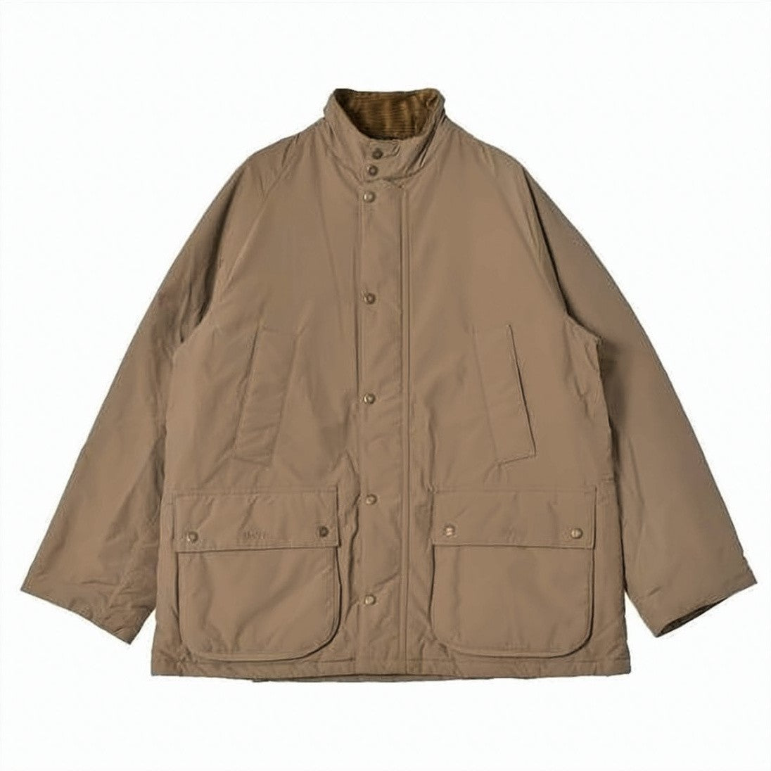 Barbour High Collar Brown Barbour Jacket