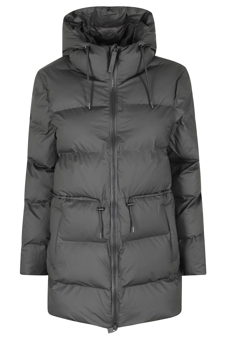Rains Quilted Technical Fabric Alta Puffer Parka