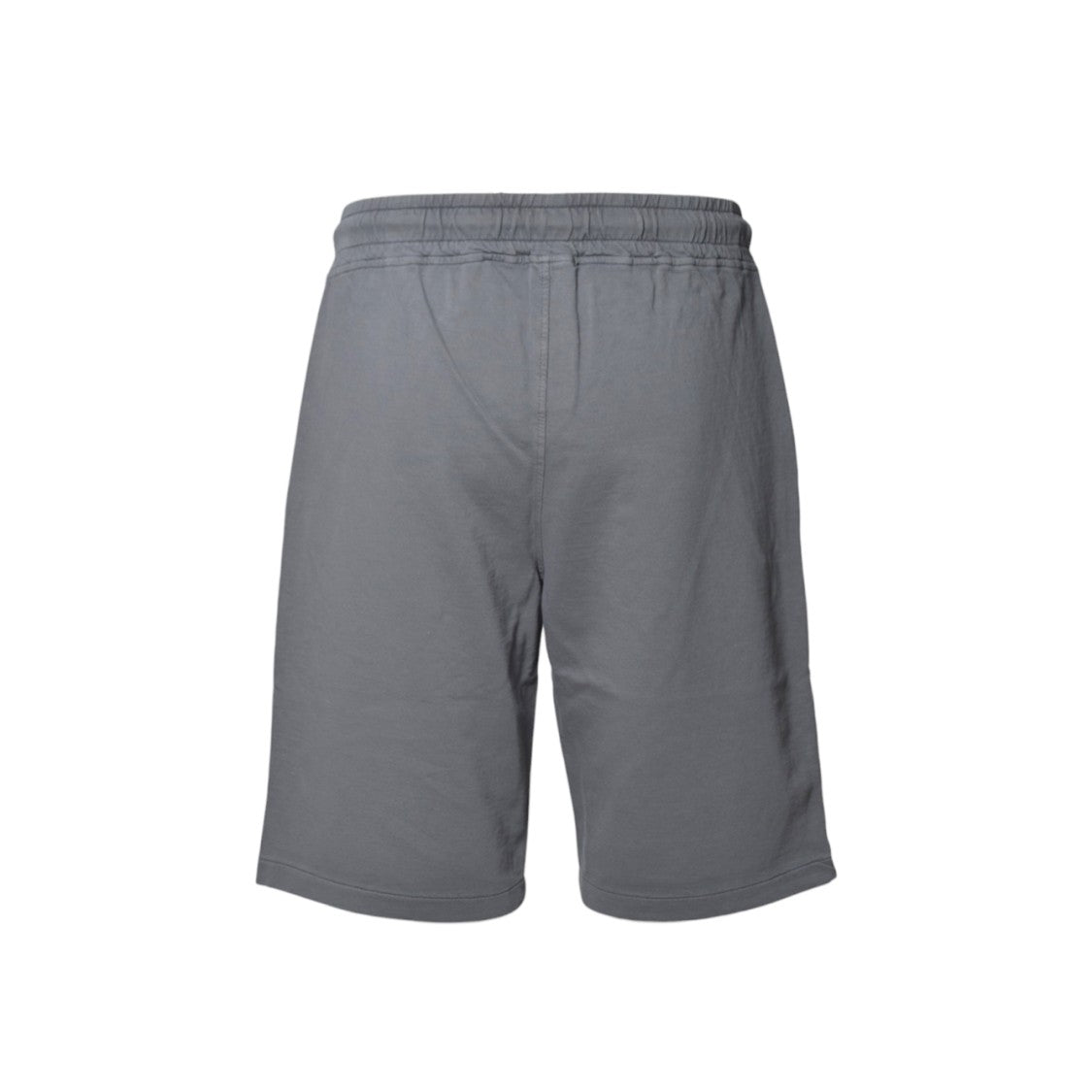 C.P. Company Bermuda Logo In Grey Cotton Fleece