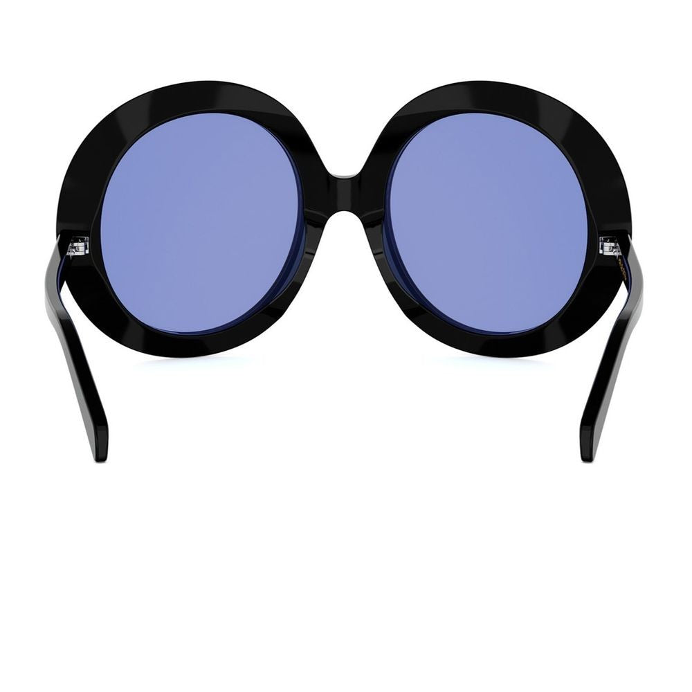 Celine Black Cl40345i Disc Round Acetate Sunglasses