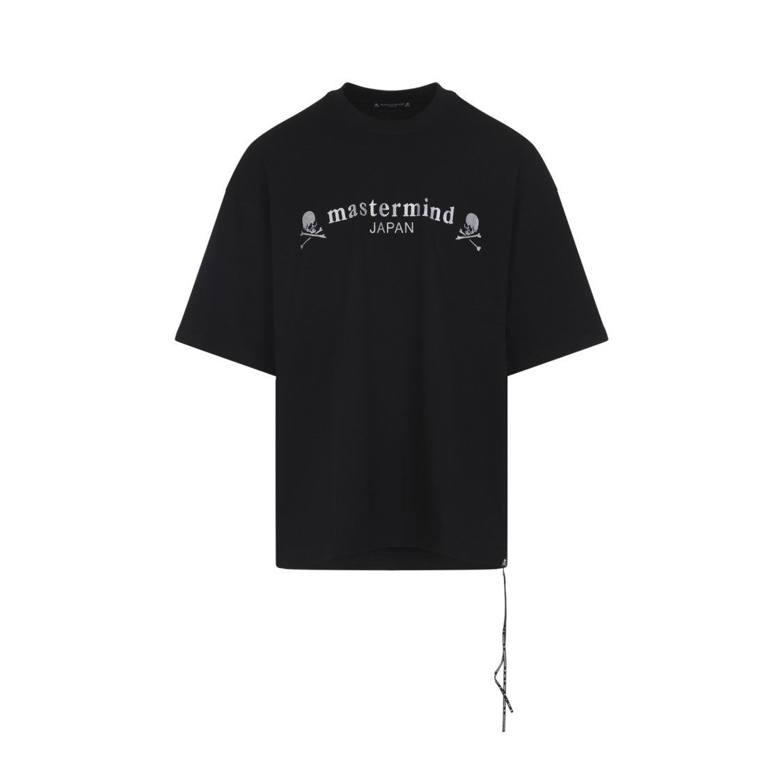 Mastermind Classic Fit Black T-Shirt With Signature Skull Motifs