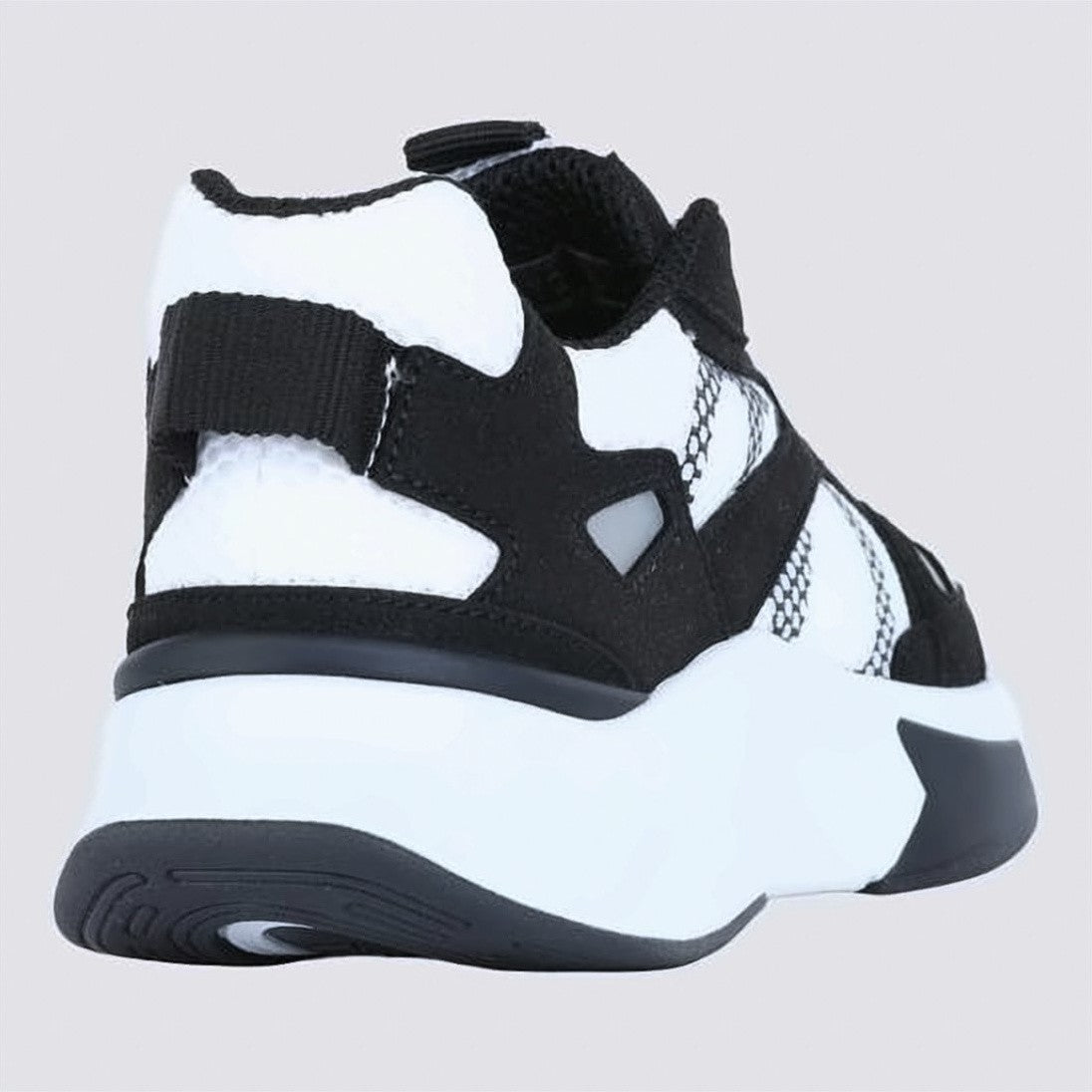 Valentino Garavani Chunky Sneakers With Suede And Mesh Elements