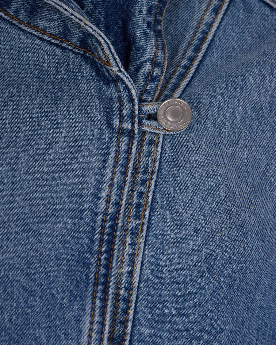 Isabel Marant Double-Breasted Denim Jacket