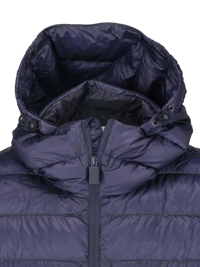 Aspesi Blue Nelson Padded Hooded Jacket