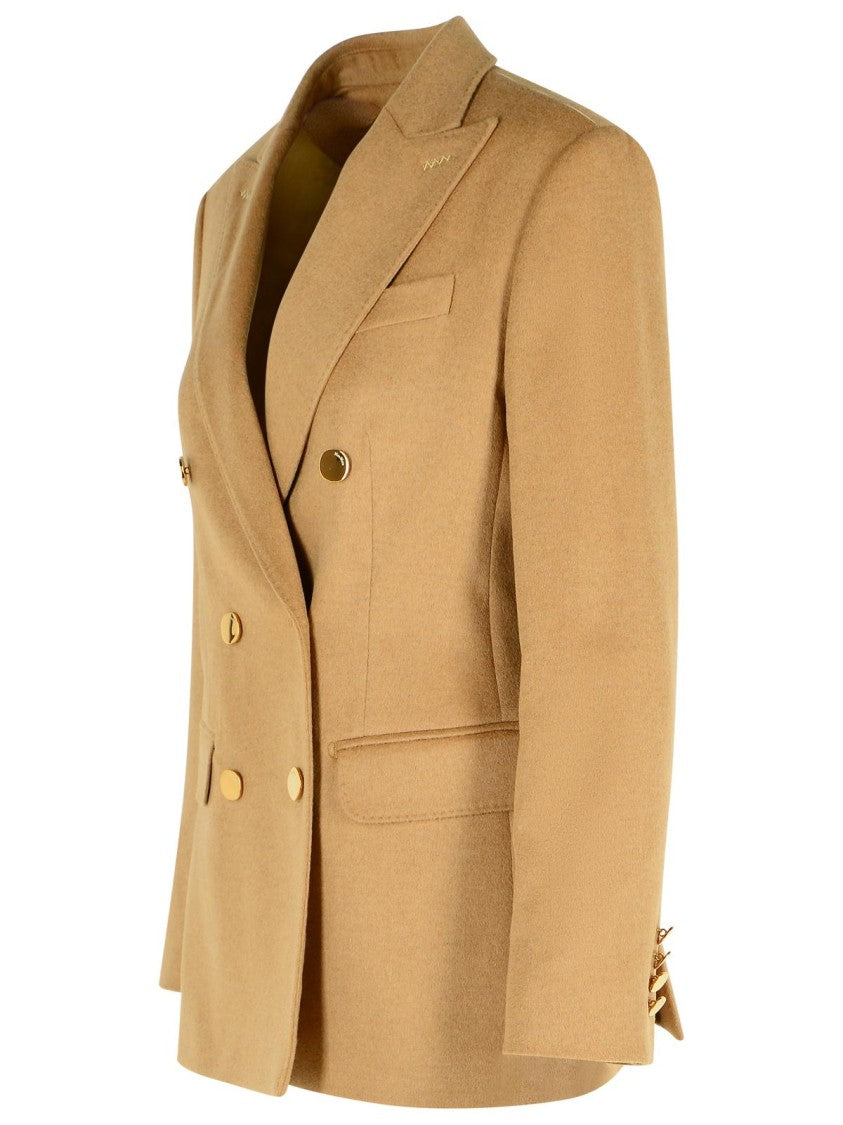 Max Mara 'Pesche' Beige Camel Blazer