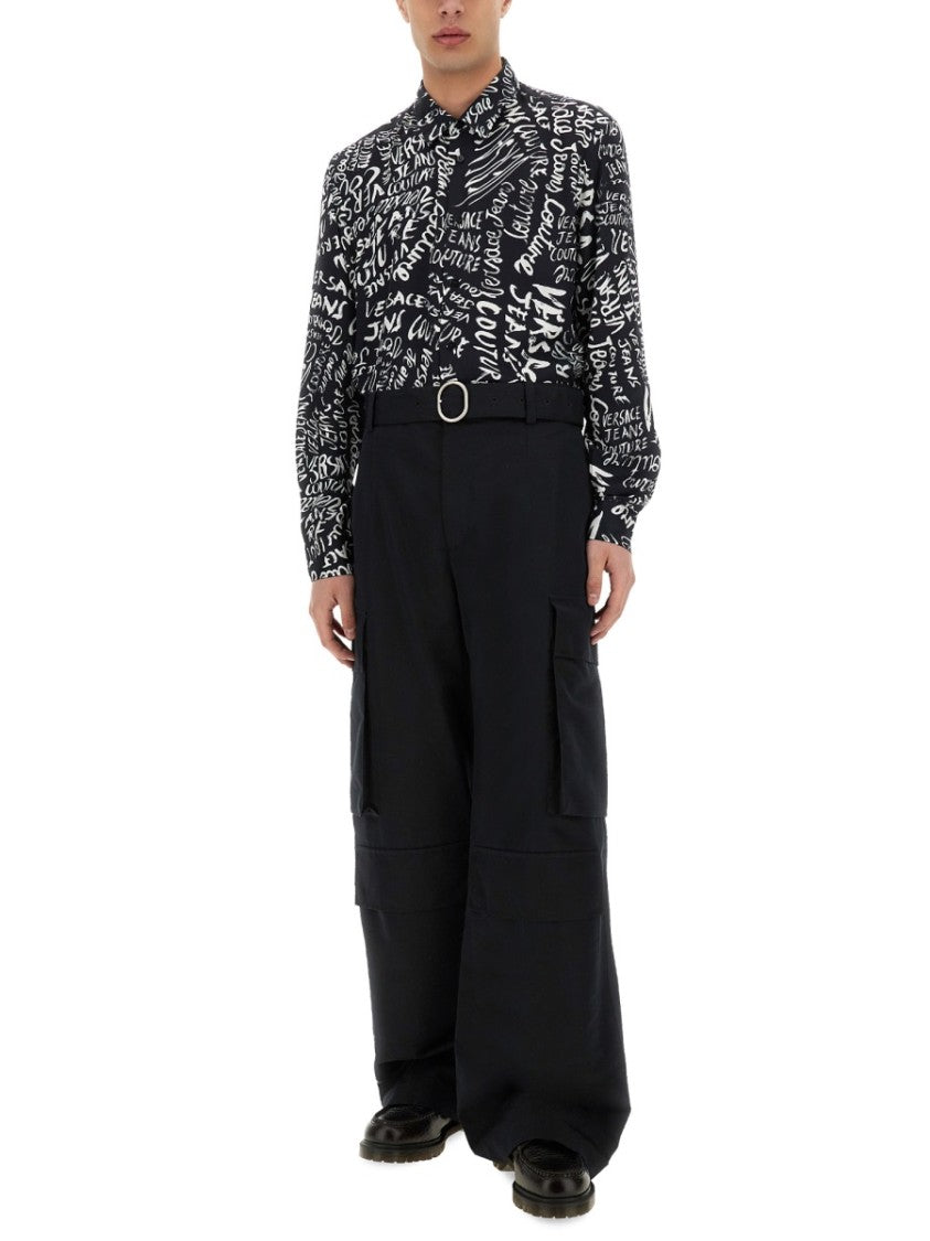 Versace Jeans Couture Logomania Print Shirt