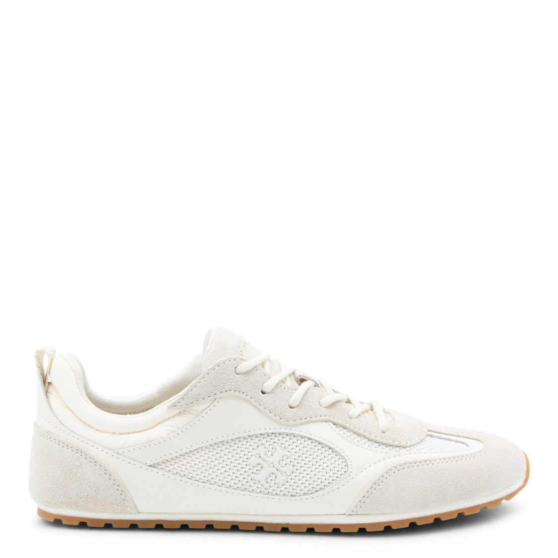 Tory Burch White Leather Sneakers