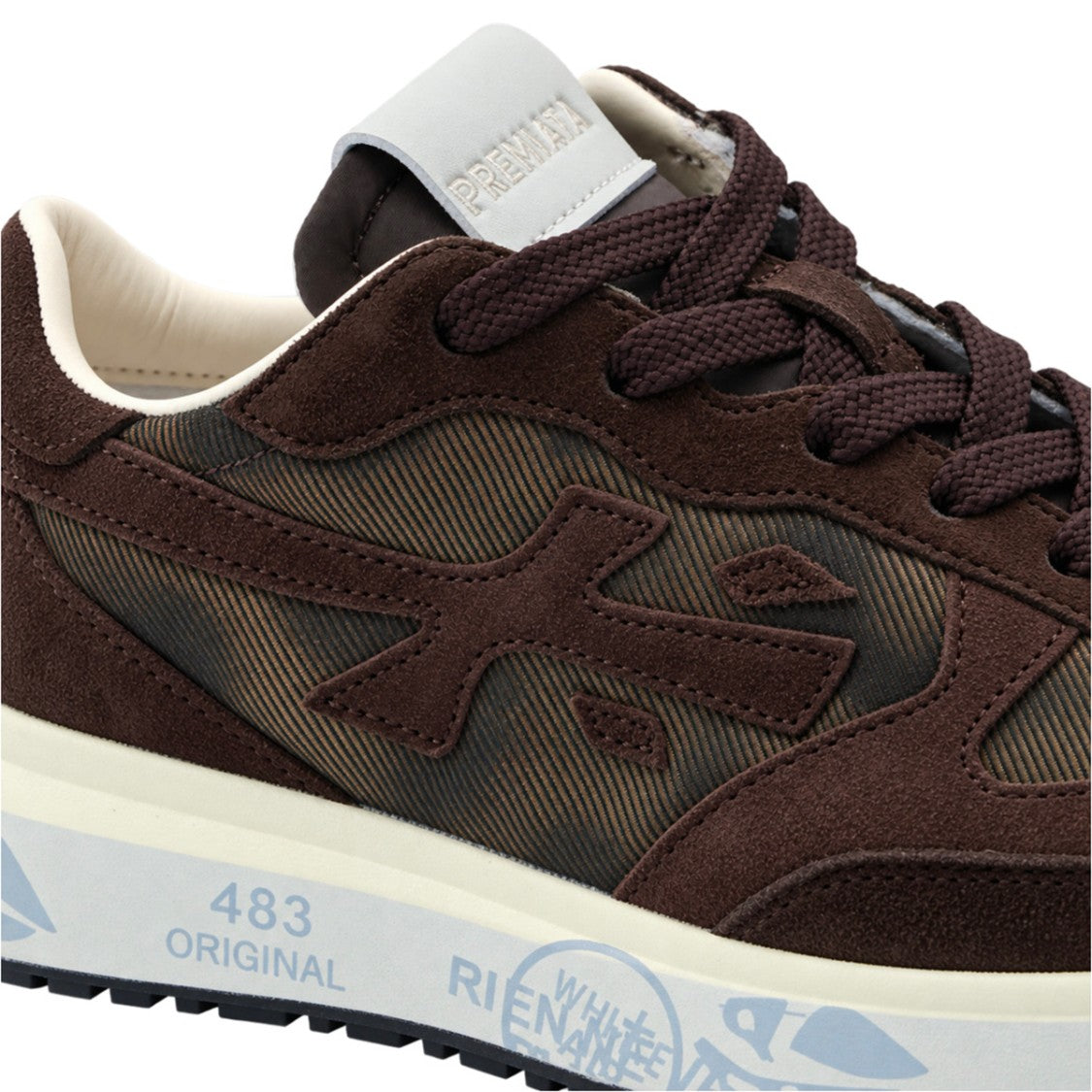Premiata Camouflage Chunky Sole Platform Sneakers