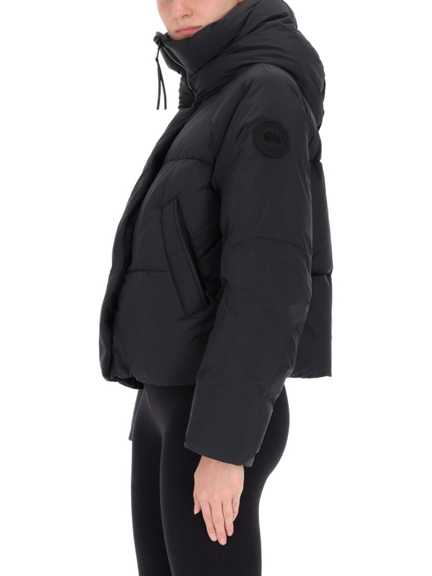Canada Goose Cropped Puffer Jacket With Concealed Zipper