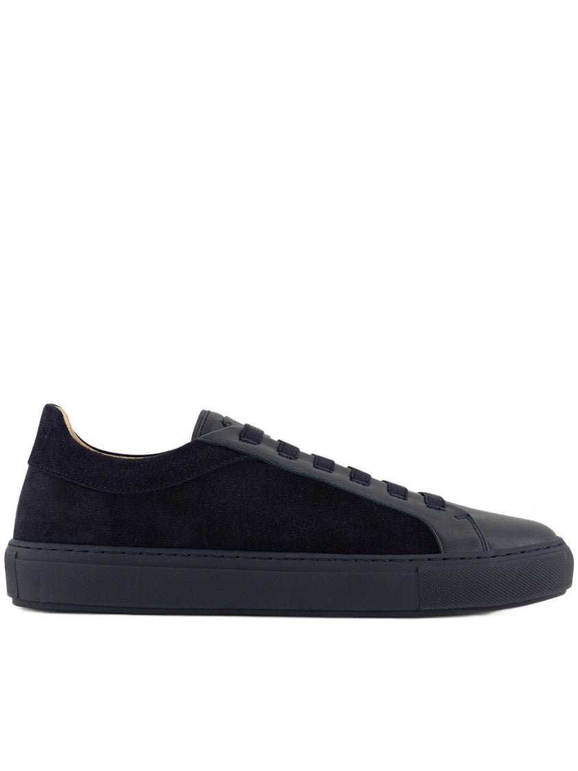 Born Outside Low-Top Sneakers With Suede Side Panels And Rubber Sole