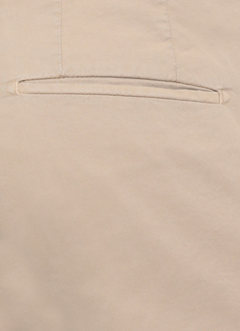 Briglia 1949 Beige Bg04 Cotton Straight-Leg Pants