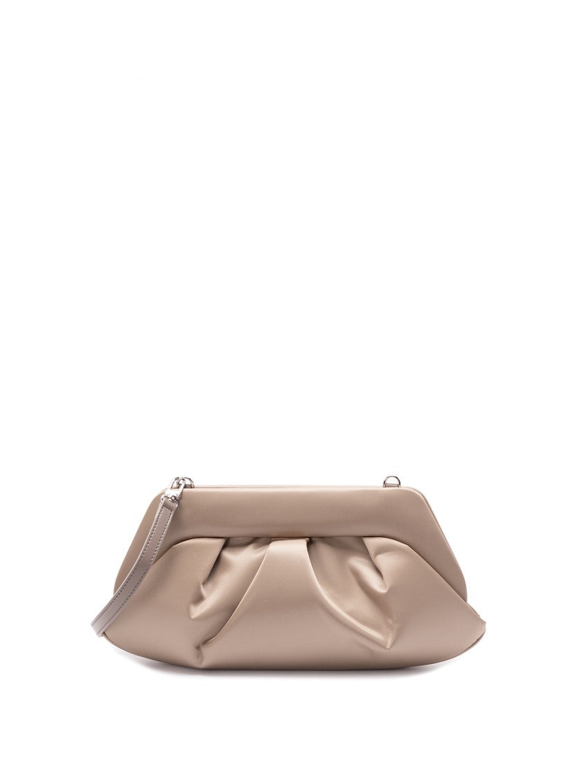 Themoirè `Emera Satin` Clutch Bag