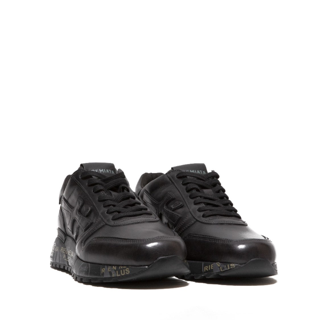 Premiata Mick Sneaker In Black Leather