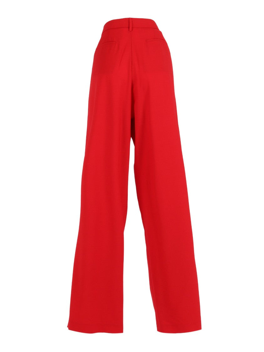 Fabiana Filippi Lacca Ankle Length Wide Straight-Leg Pants